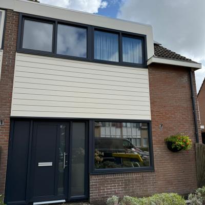 Kunststof gevelbekleding in Dokkum