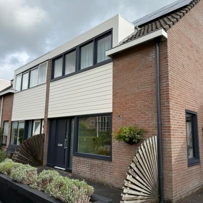 Kunststof gevelbekleding in Dokkum