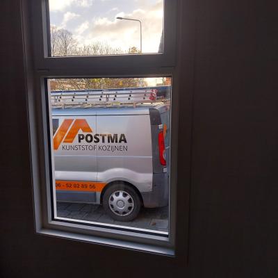 Kunststof kozijnen geplaatst in een woning in de Westereen