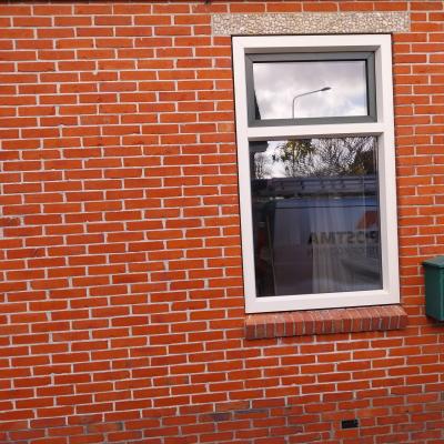 Kunststof kozijnen geplaatst in een woning in de Westereen