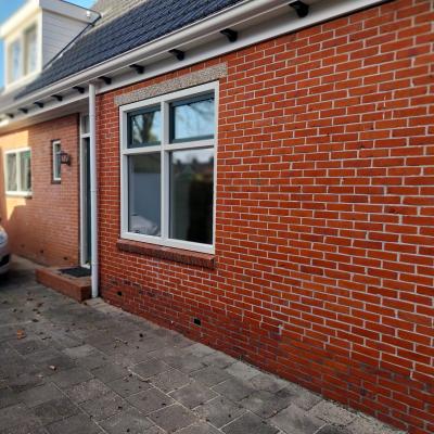 Kunststof kozijnen geplaatst in een woning in de Westereen