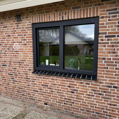 Kunststof kozijnen geplaatst in een woning in Kollumerzwaag