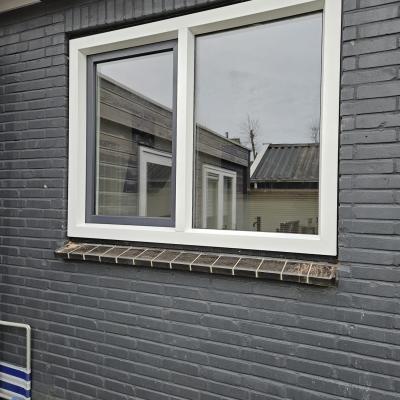 Kunststof kozijnen geplaatst in een woning in Gytsjerk