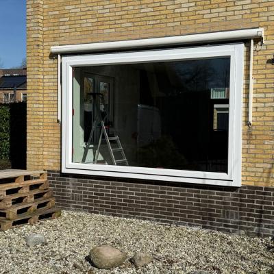 Kunststof kozijnen in een woning in Wolvega geplaatst