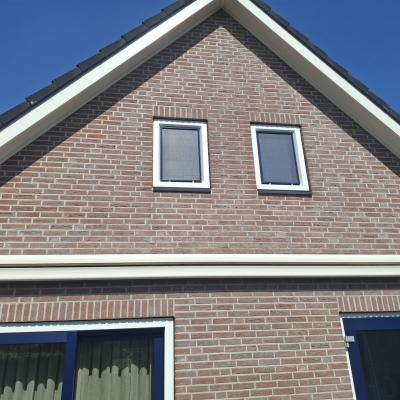 Kunststof kozijnen geplaatst in een woning in Drachtstercompagnie