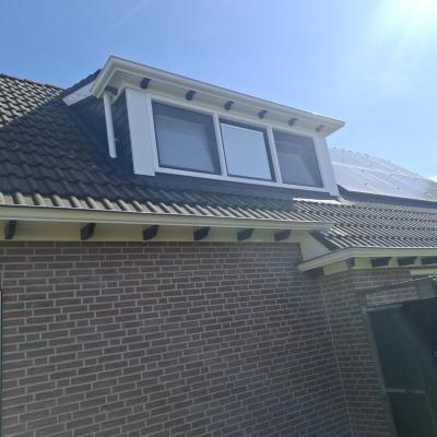 Kunststof kozijnen geplaatst in een woning in Drachtstercompagnie